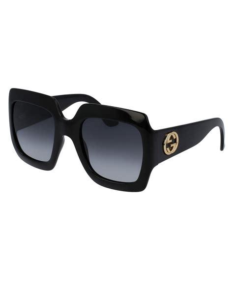 gucci big square glasses|square Gucci glasses men.